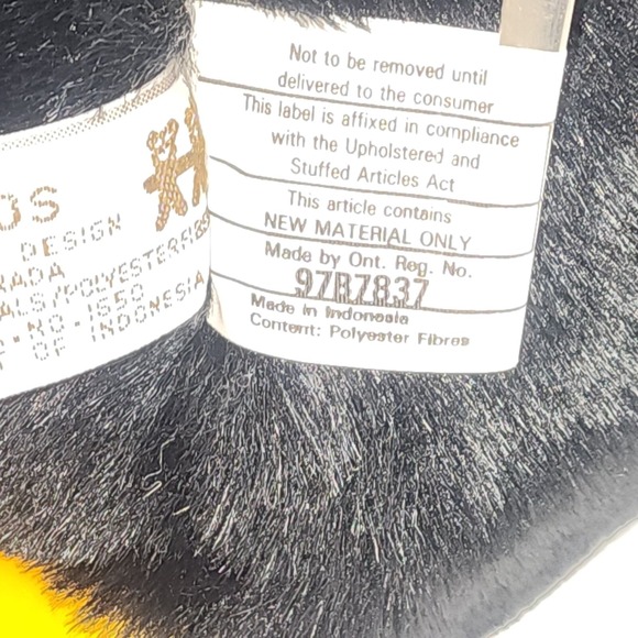 Vtg Ganz Bros X Mas Plush 1989 American Bald Eagle Heritage Collection w Tags - Picture 8 of 13